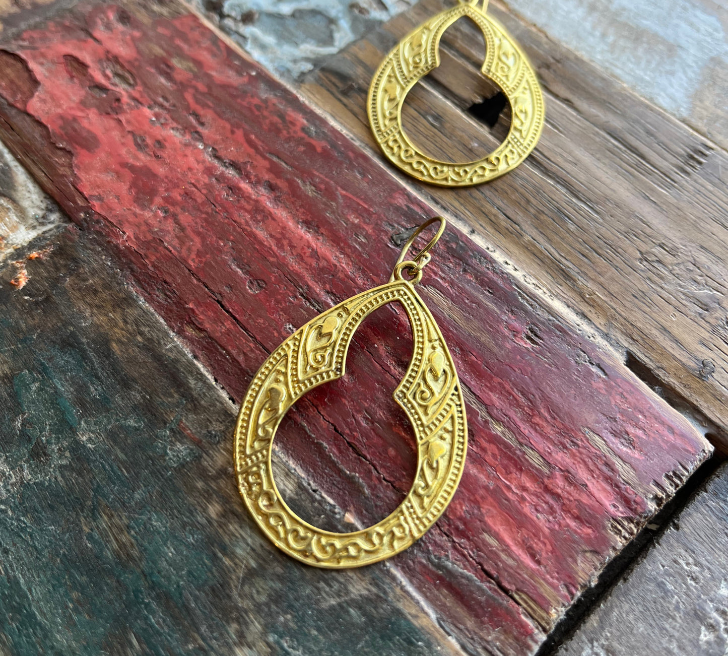 BRASS EARRINGS